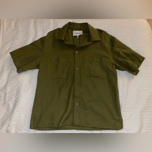 Frame Short Sleeve Top - Olive